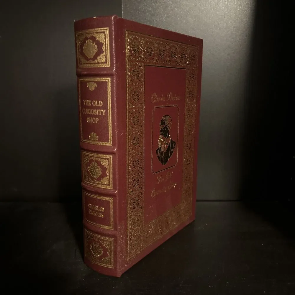 EASTON PRESS‎ Old Curiosity Shop Charles Dickens Leather Complete Works